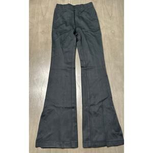 Maeve Anthropologie Women's Black Size XXS Flare Pants